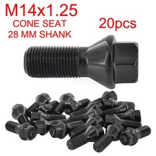 20x M14-1.25 Wheel Lug Bolts For Bmw 118i 235i 330e 340i 435i 530i Mini Cooper