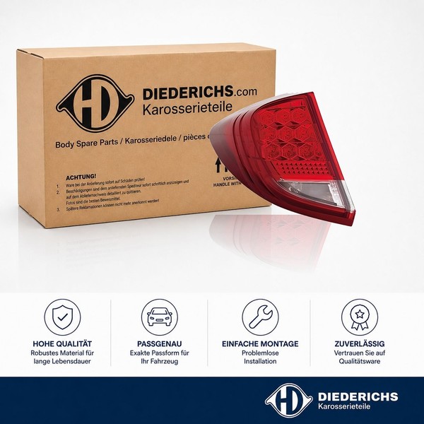 Heckleuchte Links Diederichs 5211091 FÜR Honda RÜCkleuchte Hecklicht-image