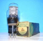 No type 47 NU NOS amplifier vintage audio radio vacuum tube valve ST shape 247