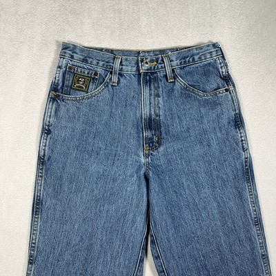 Cinch Blue Jeans Men's 29x34 Green Label Straight Leg Cowboy Western *EUC