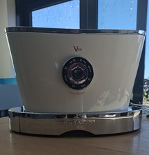 Bugatti Volo Toaster with Accessories, in White. Pristine Condition