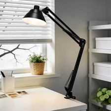 Led Desk Lamp for Home Office - Swing Arm Desk Lamp with Clamp - Architect Ad...