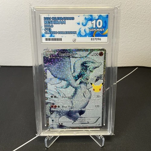 Reshiram 113/114 Full Art SWSH Celebrations Collection 25th Anniversary Ace 10