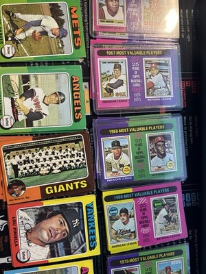 1975 Topps Baseball U-Pick #201-400 VG+ Free Shipping on 3+ Items!