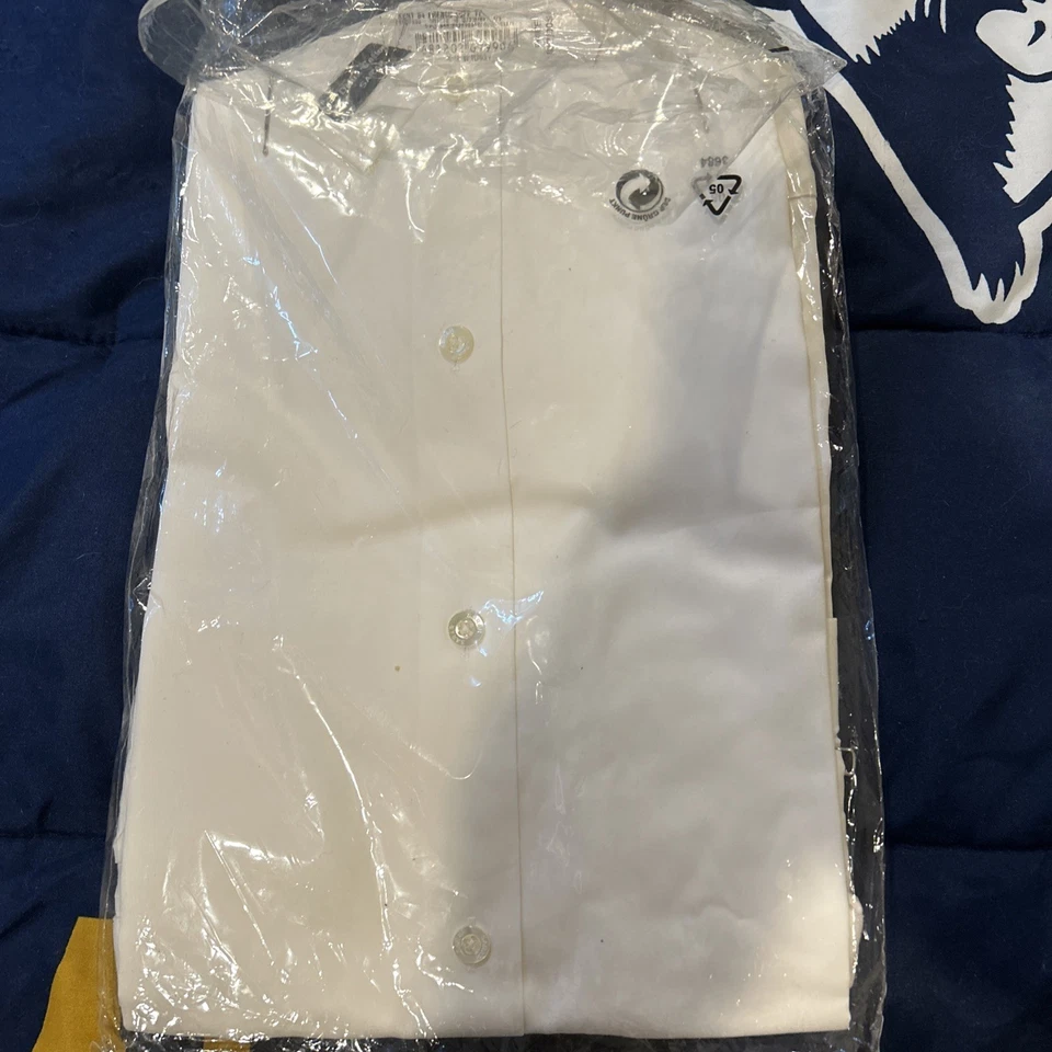 Camisa branca masculina manga longa - Imagem 2 de 2