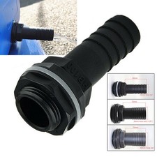 Versatile 1 Overflow Connector for Water Butt Tank with Nut & Washer Set
