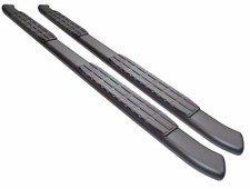 Ionic 4 Curved Black Nerf Bars Fit 2005-2026 Nissan Frontier Crew Cab Ionic 4 Curved Black Nerf Bars Fit 2005-2026 Nissan Frontier Crew Cab