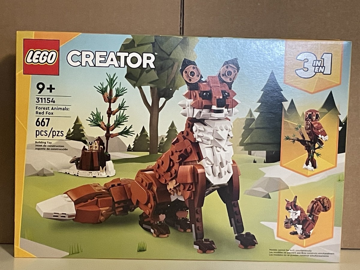 LEGO CREATOR: Forest Animals: Red Fox (31154) 673419394031| eBay