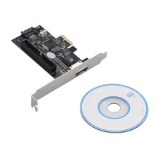 New PCI-E to eSATA SATA IDE Expansion Card Raid Controller Adapter JMB363 ATA133