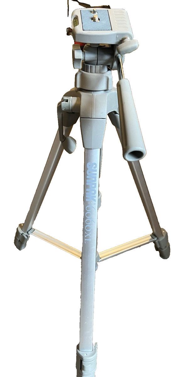 PICTURESPLUS by Sunpak 6060XL Digital Camera Medium Duty Tripod w