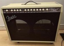 Fender Supersonic Twin 2x12 Valve Guitar Amplifier Combo 100w/25w