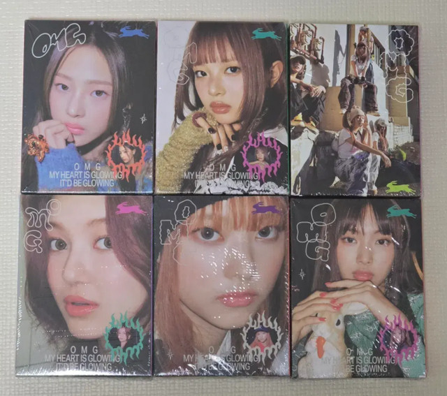 Newjeans OMG Album 6 Type SET Unopened Official Kpop MD New Jeans Korean