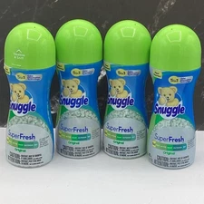 LOT OF 4 SNUGGLE Super Fresh Original In-Wash Scent Booster 9oz