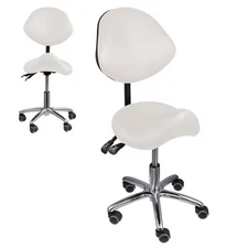 Adjustable Height Ergonomic Saddle Stool for Salon,Clinic, Living Room New--