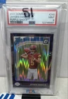 2024 Panini Donruss Optic - Rated Rookie Jayden Daniels #248 Purple Shock Prizm