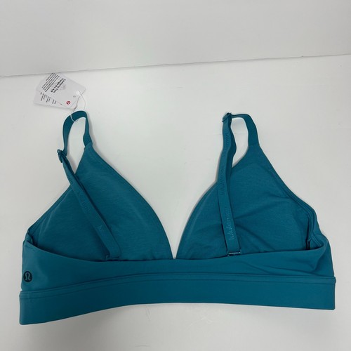 Reggiseno triangolo Lululemon nuovo con etichetta licenza di allenamento A B taglia 12 - Foto 3 di 9