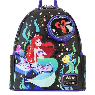 Loungefly Disney Ariel The Little Mermaid Life is the Bubbles Mini Backpack