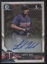 2018 LaMonte Wade Bowman Chrome   Auto  RC     #BCPA-LW (B1556) $6 MAX SHIP