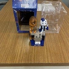 New York Mets Mr. Met as Han Solo Bobblehead Chewbacca Star Wars New Open Box