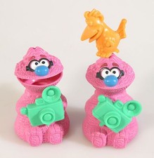 JIM HENSON MUPPET TOYS W/ CAMERA, SET OF 2