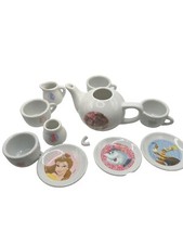 Disney Princess  Fairies Mini Porcelain Tea Set cups saucers pot REPLACEMENTS