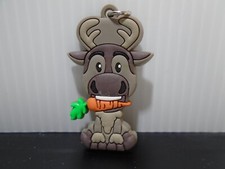 DISNEY'S ANNA FROM FROZEN 2" RUBBER KEYCHAIN CHARM DIS1150