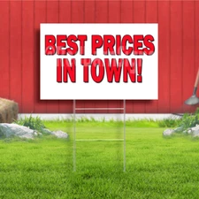 Best Prices In Town Coroplast  Yard Sign Plastic Indoor Outdoor  FREE SHIPPING