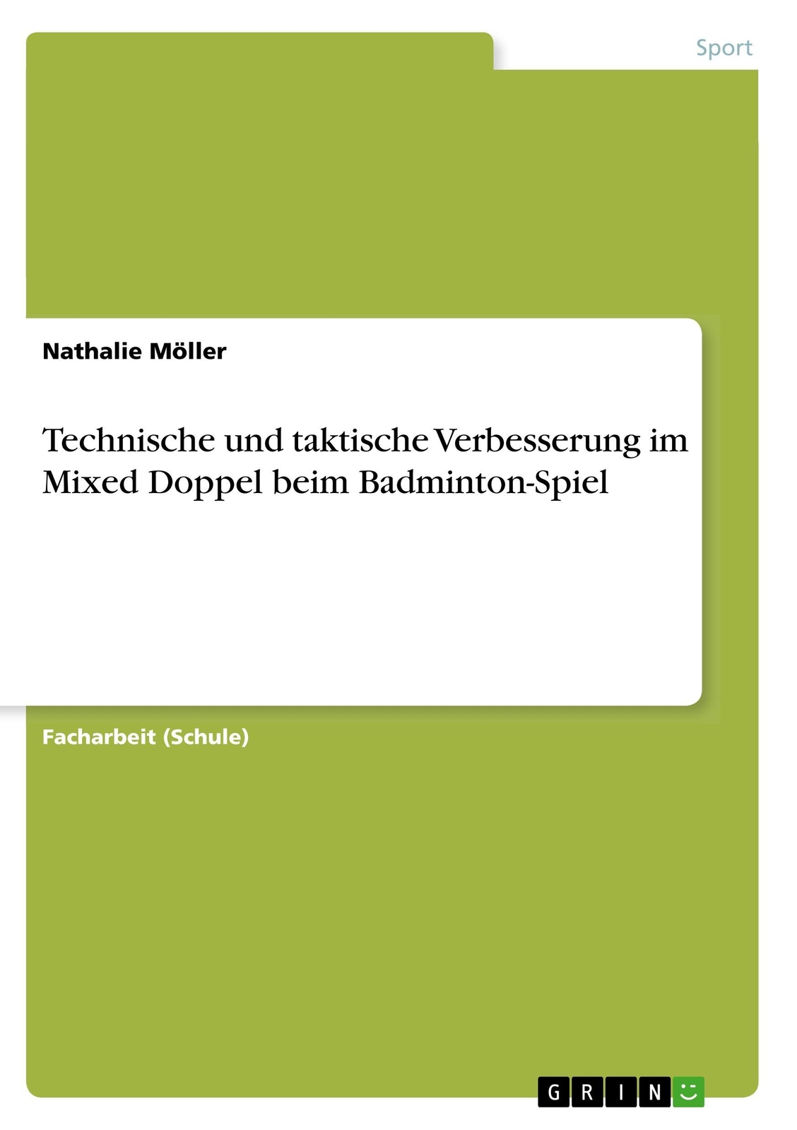 Technische Und Taktische Verbesserung Mixed Doppel Beim B ...