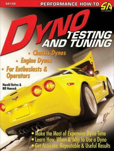 BOOK #SA138P DYNO TESTING & TUNING CHASSIS & ENGINE DYNO HAROLD BETTES & HANCOCK