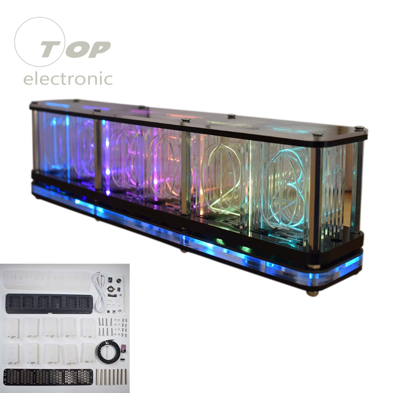 Led Music Spectrum Diy Kits Decor Gift