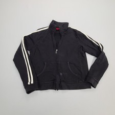 Mossimo Jacket Teens Large Black Track Coat Outdoors Casual Youth Girls