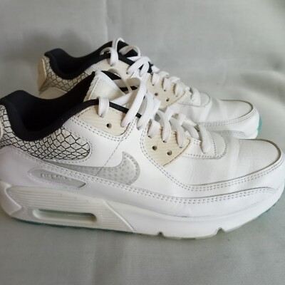 Nike Boys Air Max 90 SE 2 DB4187-100 White Casual Shoes Sneakers Size 6.5Y