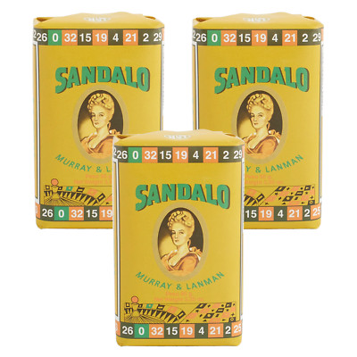 L&K Murray & Lanman Florida Water Sandalwood Sandalo Soap, 3.3 oz - 3 Soaps