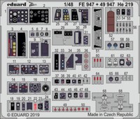 MW22 Eduard FE947 HE 219 1/48 Zoom SET For Tamiya
