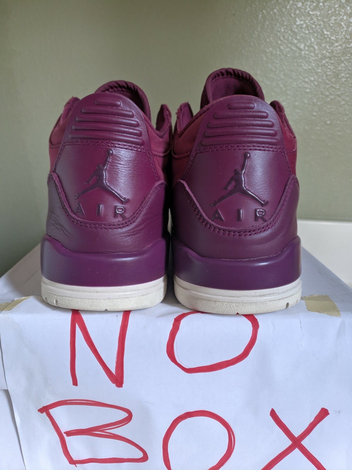 burgundy jordan 3