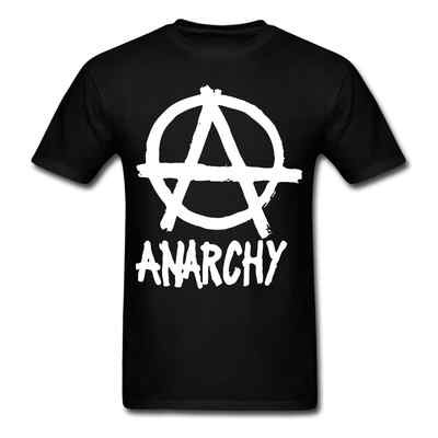 Anarchy A circle peace revolution anarchist fight back graphic shirt t-shirt