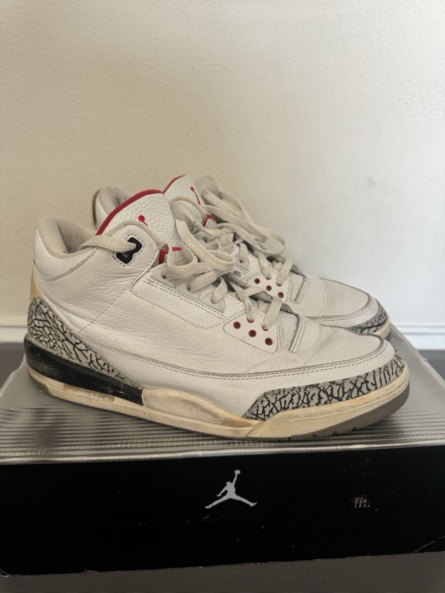 Size 13 Air Jordan Retro 2003 White Cement