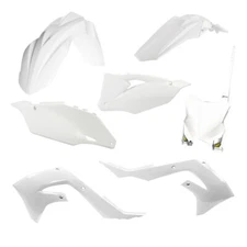 Cycra Complete Plastic Kit Set White Fits KAWASAKI KX250 KX450 KX250X KX450X