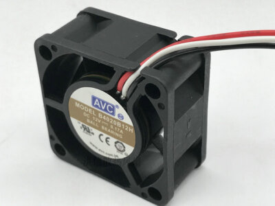 AVC B4020B12H 4CM 4020 12V 0.17A 3-wire cooling fan | eBay