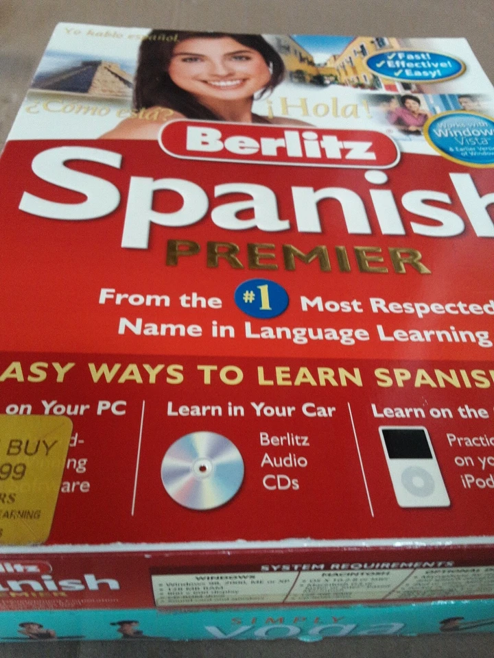 Novatel Berlitz Spanish Premier for PC, Mac Yo Hablo   Espanol  8 CDs Set ☆#17 - Image 2 of 2