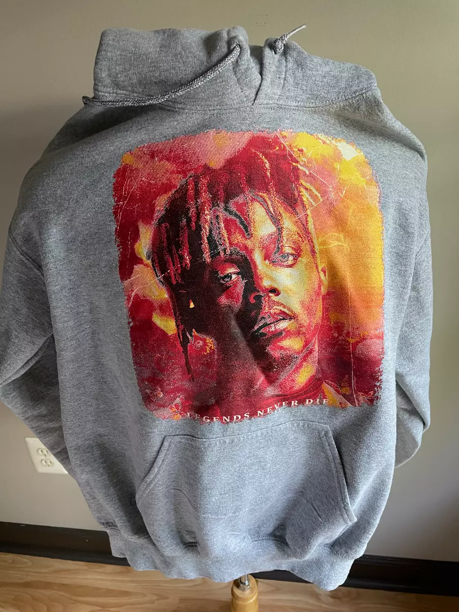 Juice WRLD Legends Never Die Hoodie Mens M