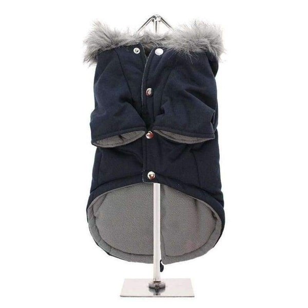 Urban Pup abrigo parka perros negro nuevo