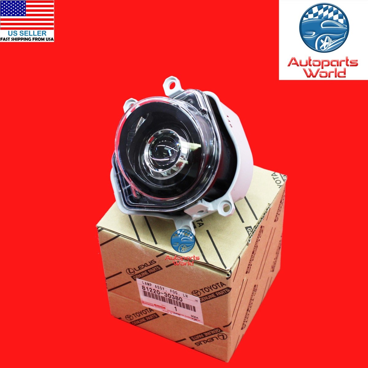 GENUINE OEM LEXUS 14-15 GS350 GS450h LED LEFT DRIVER FOG LAMP ASSY
