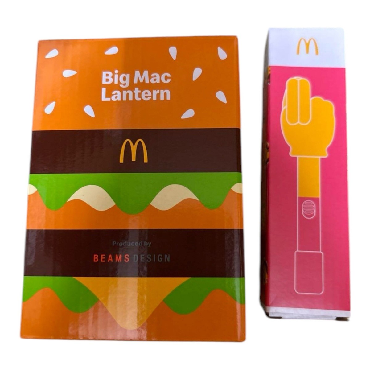 2set McDonald's Japan 2025 Fukubukuro Big Mac Lantern Potato