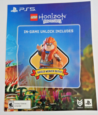 Lego Horizon Adventures Shield-Weaver Outfit  DLC Add-on for Playstation 5 PS5