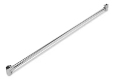 Chrome Plated 17 Gauge Steel 1-1/4" Tube, Add-On Bar for Z-Rack H-2493 no Z Rack