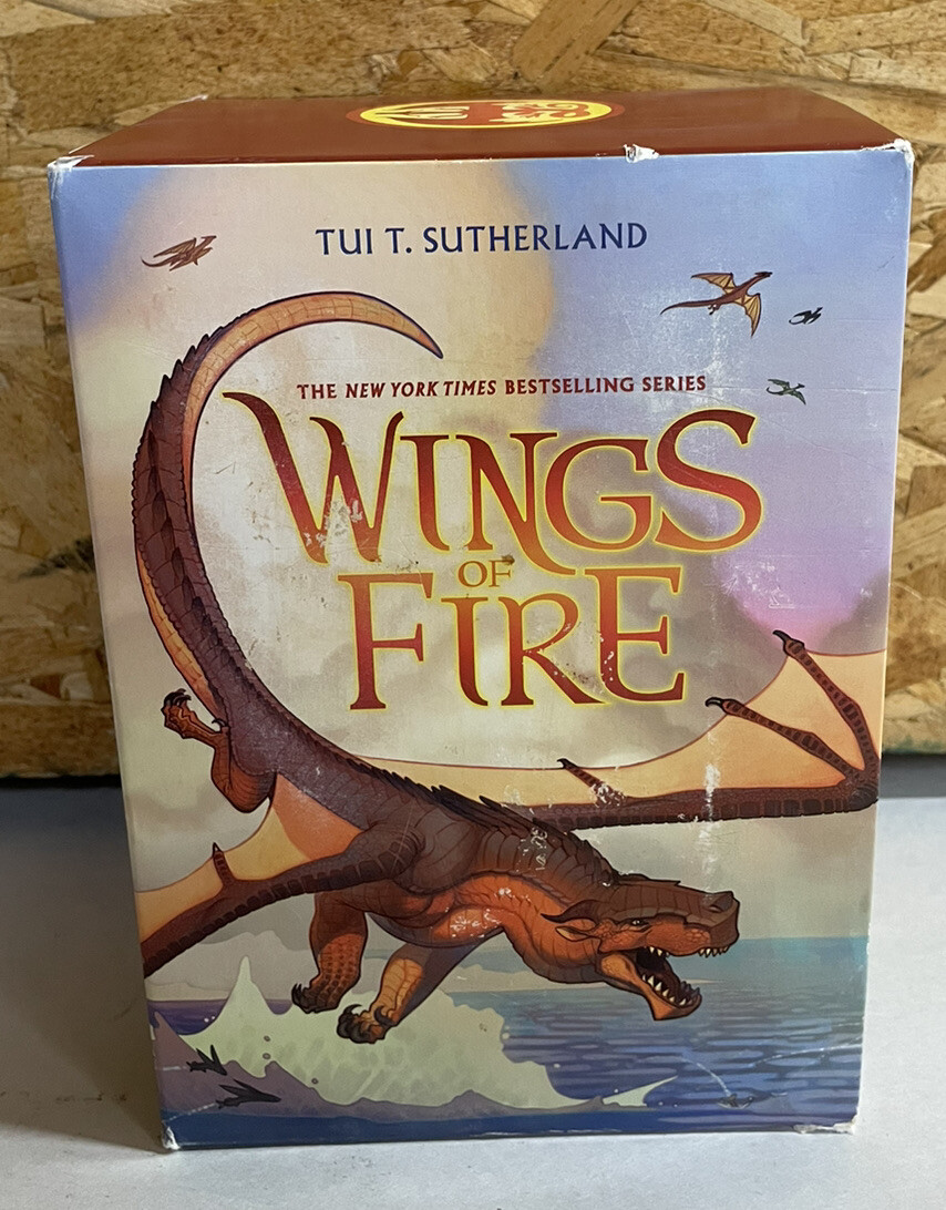 Wings of Fire 5 Books Box set By Tui T Sutherland - Fantasy