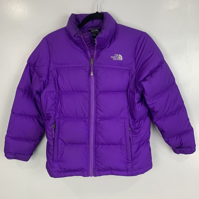 the north face purple puffer jacket