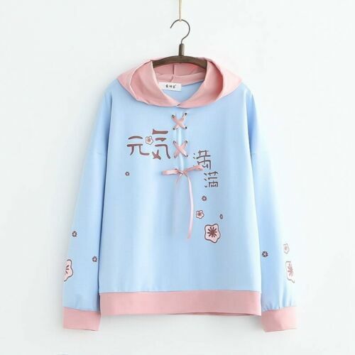 Women's Sweatshirt Coat, Kawaii Japanese Clothes