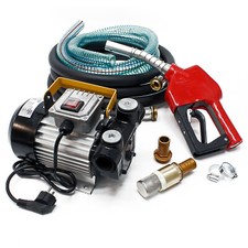 Produktbild - Bio Dieselpumpe Heizölpumpe selbstansaugend 230V/550W 60l/min Automatik Pistole
